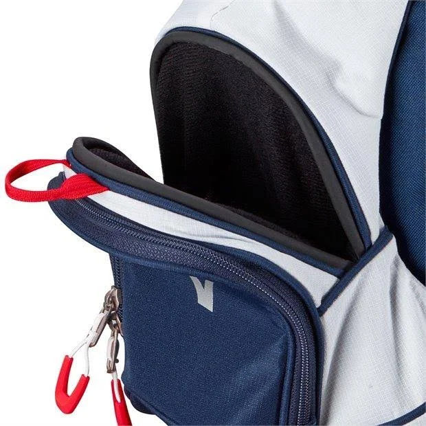 Mizuno BR D4C Cart Bag - Steel Blue Black