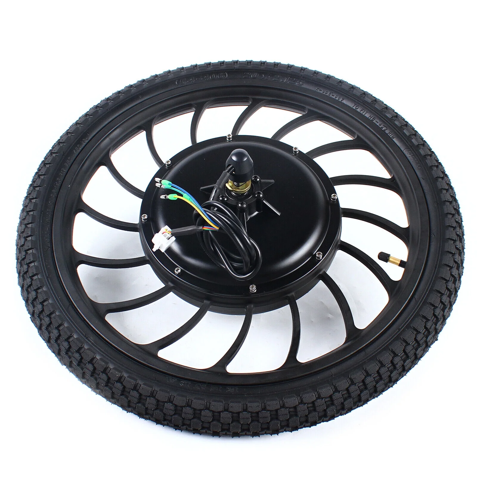 Ebike Electric Bicycle Conversion Kit 20" E-Bike Rear Hub Motor Wheel