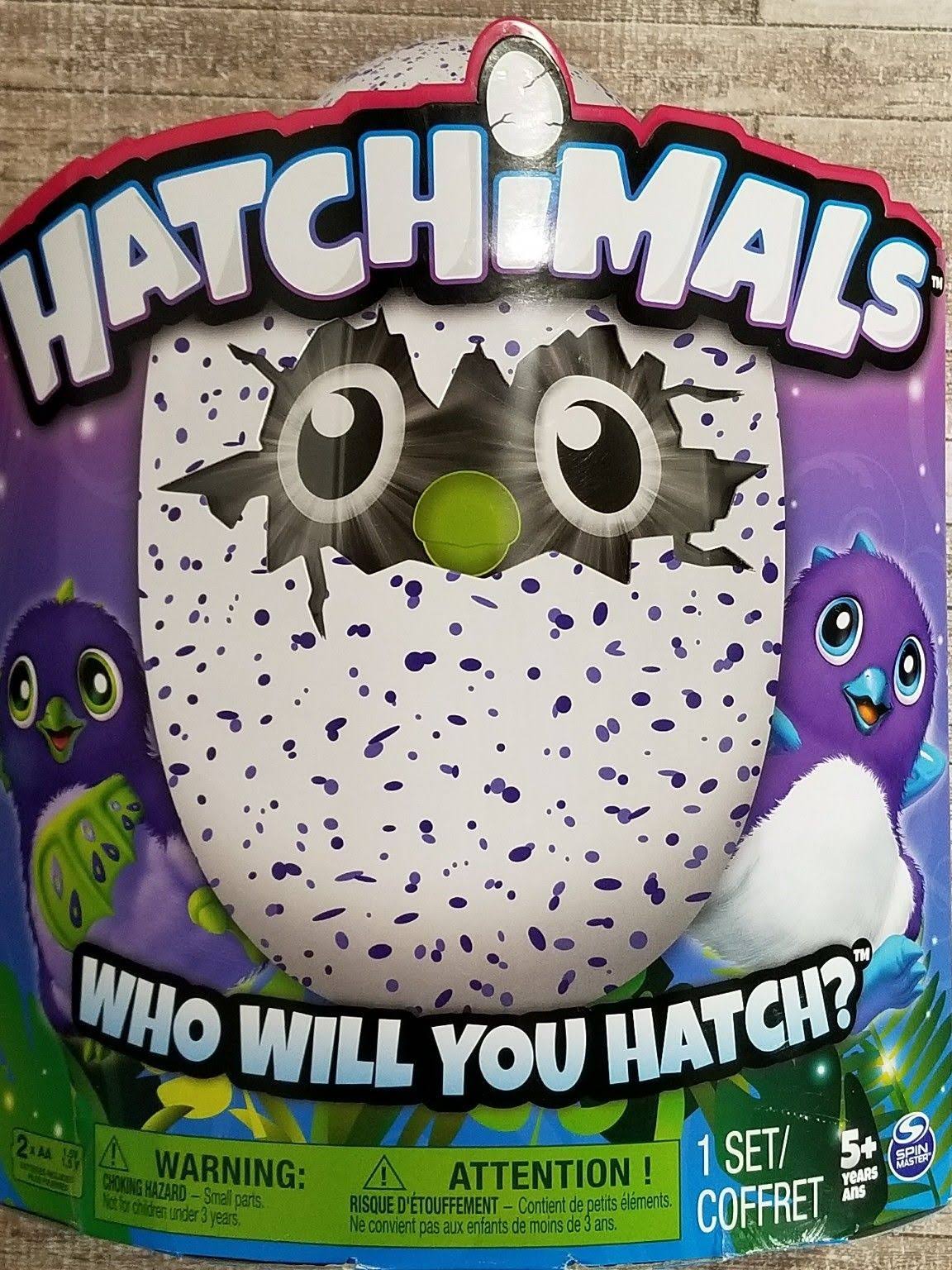 Hatchimals Owlicorn Magical Creature, Pink/Blue