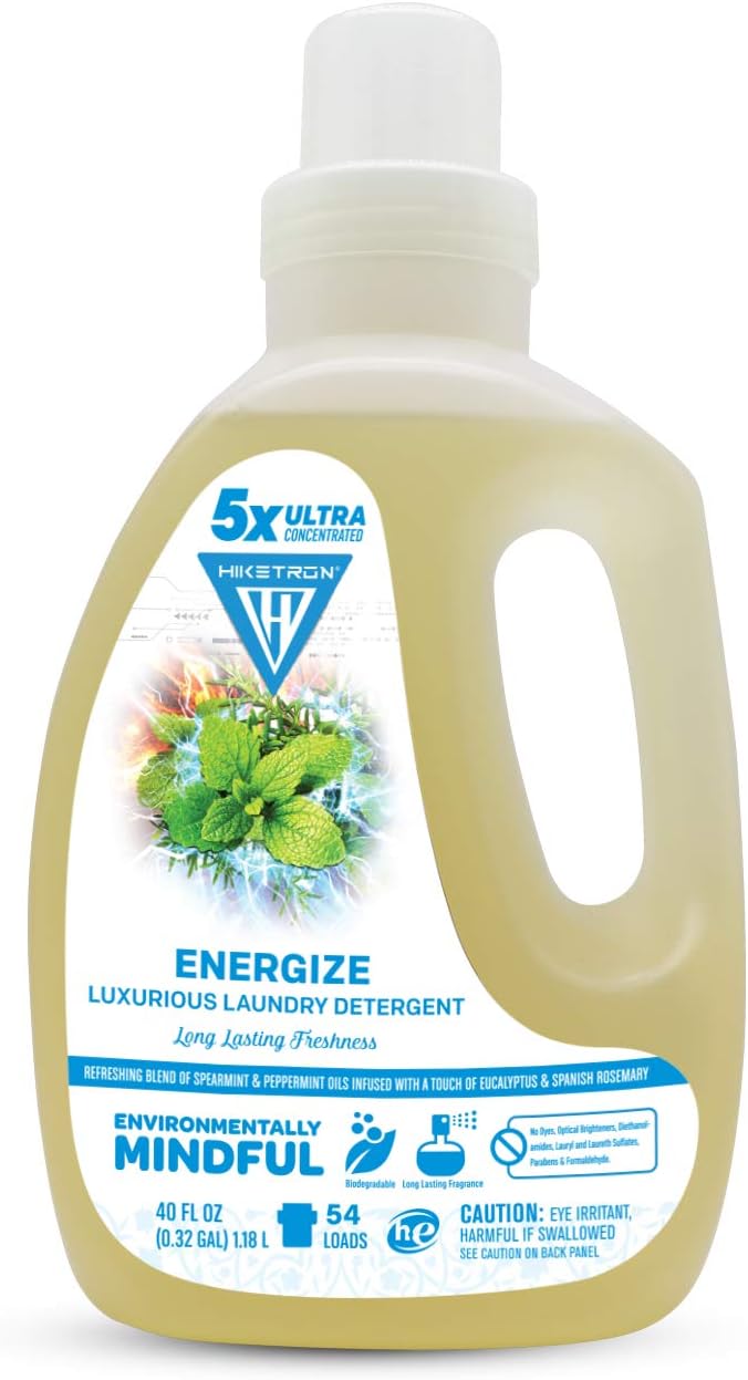 Fresh Scent Laundry Detergent (Energize, 1 Pack) Pack of 2
