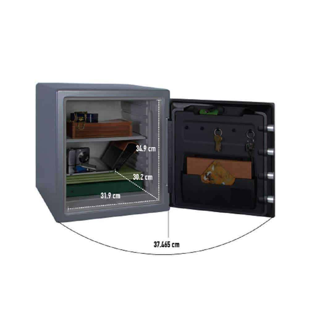 Sentry Safe SFW123FSC 34.8L Capacity Fire/Water Resistant Electronic Safe with 1hr Resistance
