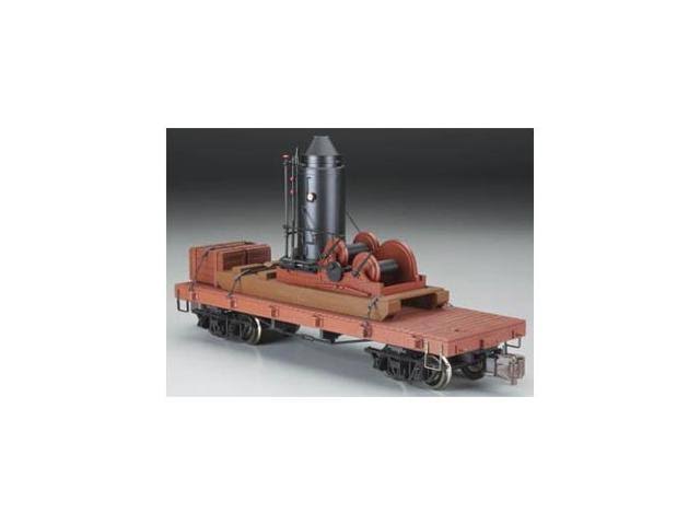 Bachmann G Log Skidder w-Crates on 20ft. Log Car