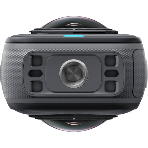 Insta360 X5 8K 360 Waterproof Action Camera with PureVideo AI, Stabilization, 185-Min Battery Life (CINSAAHA_X501) + 50-in-1 Accessory Kit + 128GB Card + More Kit