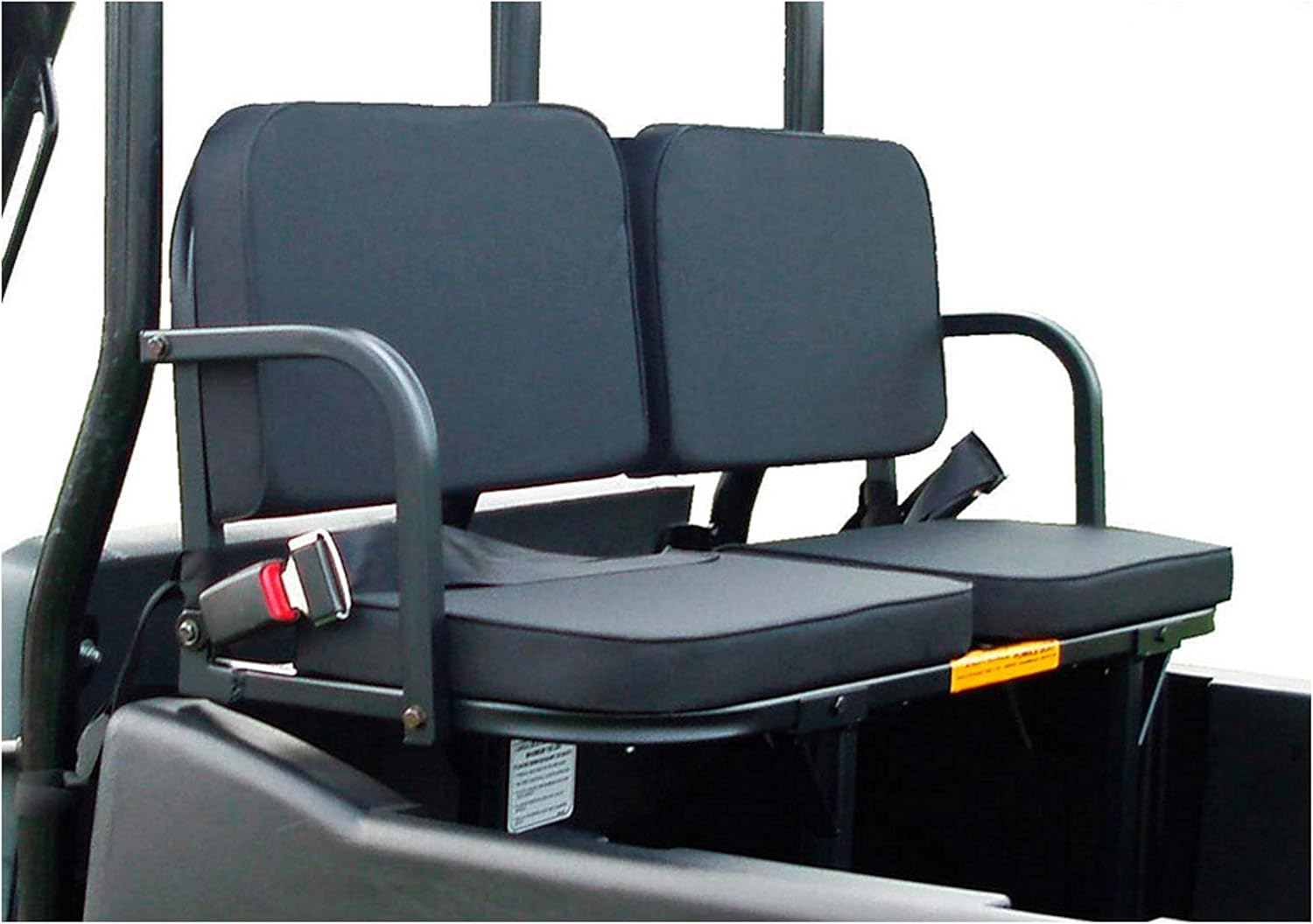 Great Day Original Rumble Seat - For UTVs With30x 30x 12 or Larger Bed Size - 300 lbs Weight Capacity - Black, UVRS100BL