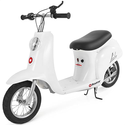 Razor Pocket Mod Miniature Euro 24V Electric Kids Ride On Retro Scooter