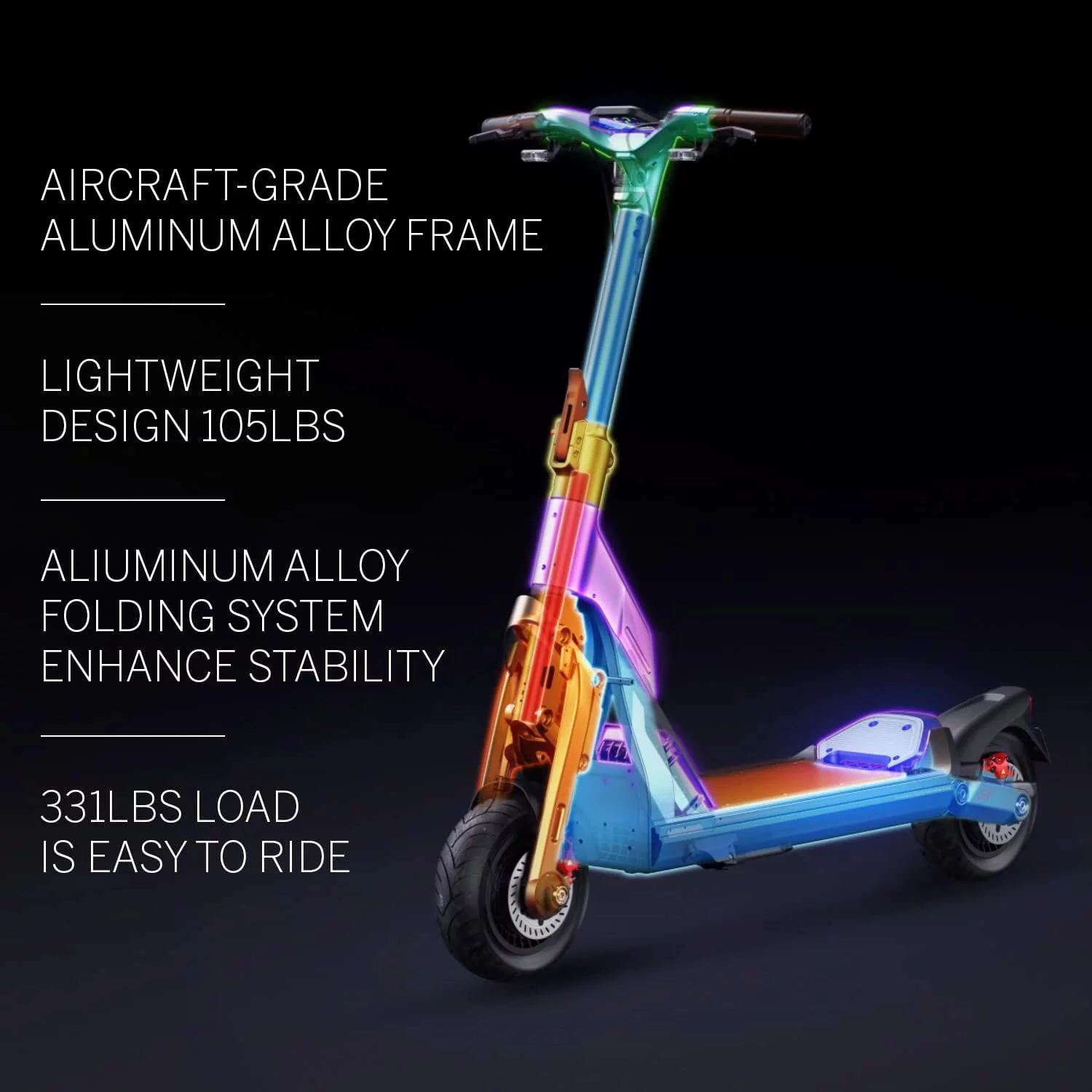 Segway SuperScooter GT1, 3000W Motor, 43.5 Miles Long Range, Dual Suspension, 11" Tires, Foldable, Adults