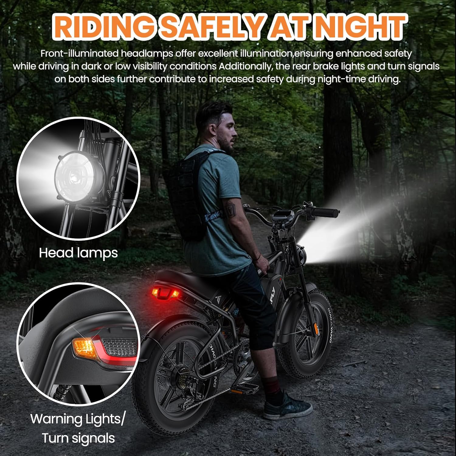 1500W Electric Bike for Adults,20" Fat Tire Ebike,with 48V 15.6AH Removable Battery Electric Bicycles,Acc Cruise Control and 7-Speed Gear Electric Dirt Bike UL Certified