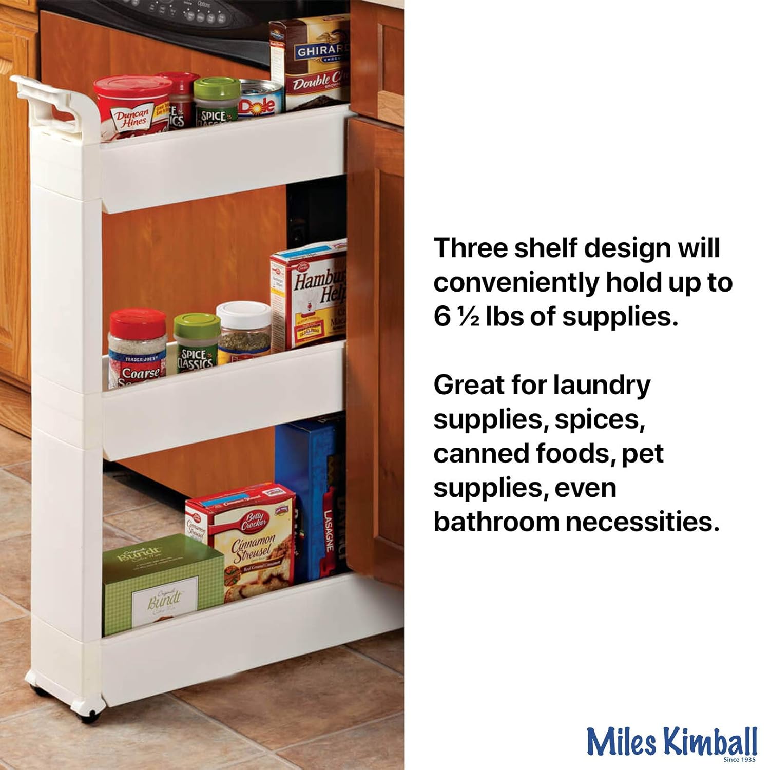Slim Storage Cart 5 Tier