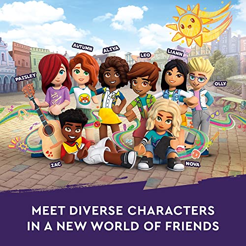 LEGO Friends Heartlake City Community Center 41748 Building Toy Set; Creative Challenge for Ages 9+, Includes 6 Mini-Dolls, a Pet Dog and Lots of Accessories, a Fun Gift for Kids who Love Role Play