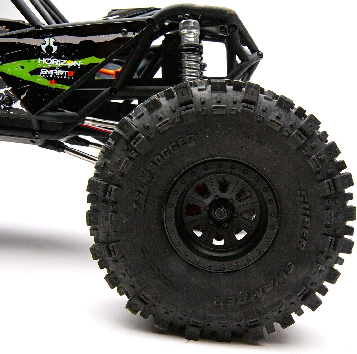 Axial RC Truck 1/10 RBX10 Ryft 4WD Brushless Rock Bouncer RTR (Battery and Charger Not Included), Black, AXI03005T2