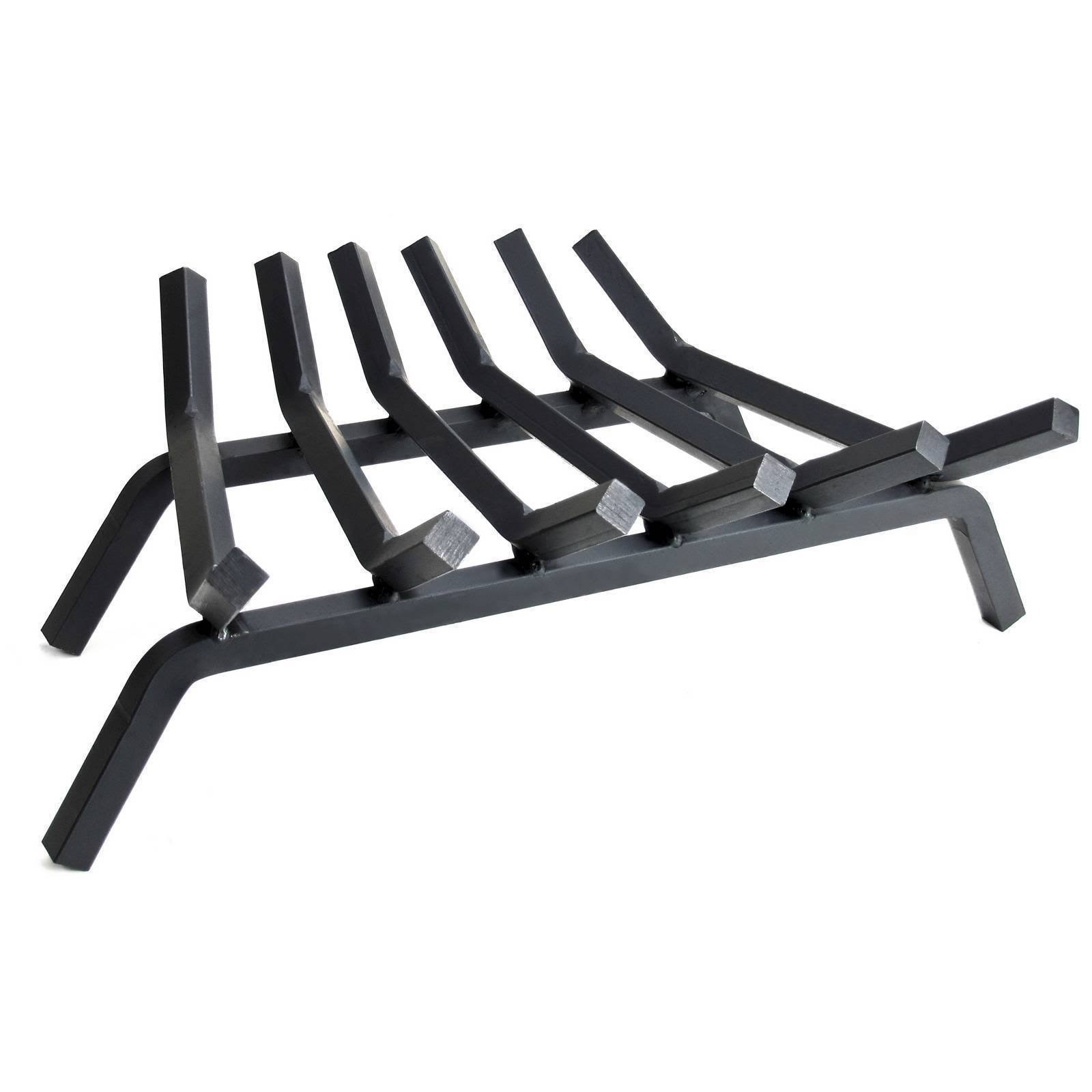 Pleasant Hearth Steel Fireplace Grate, Black