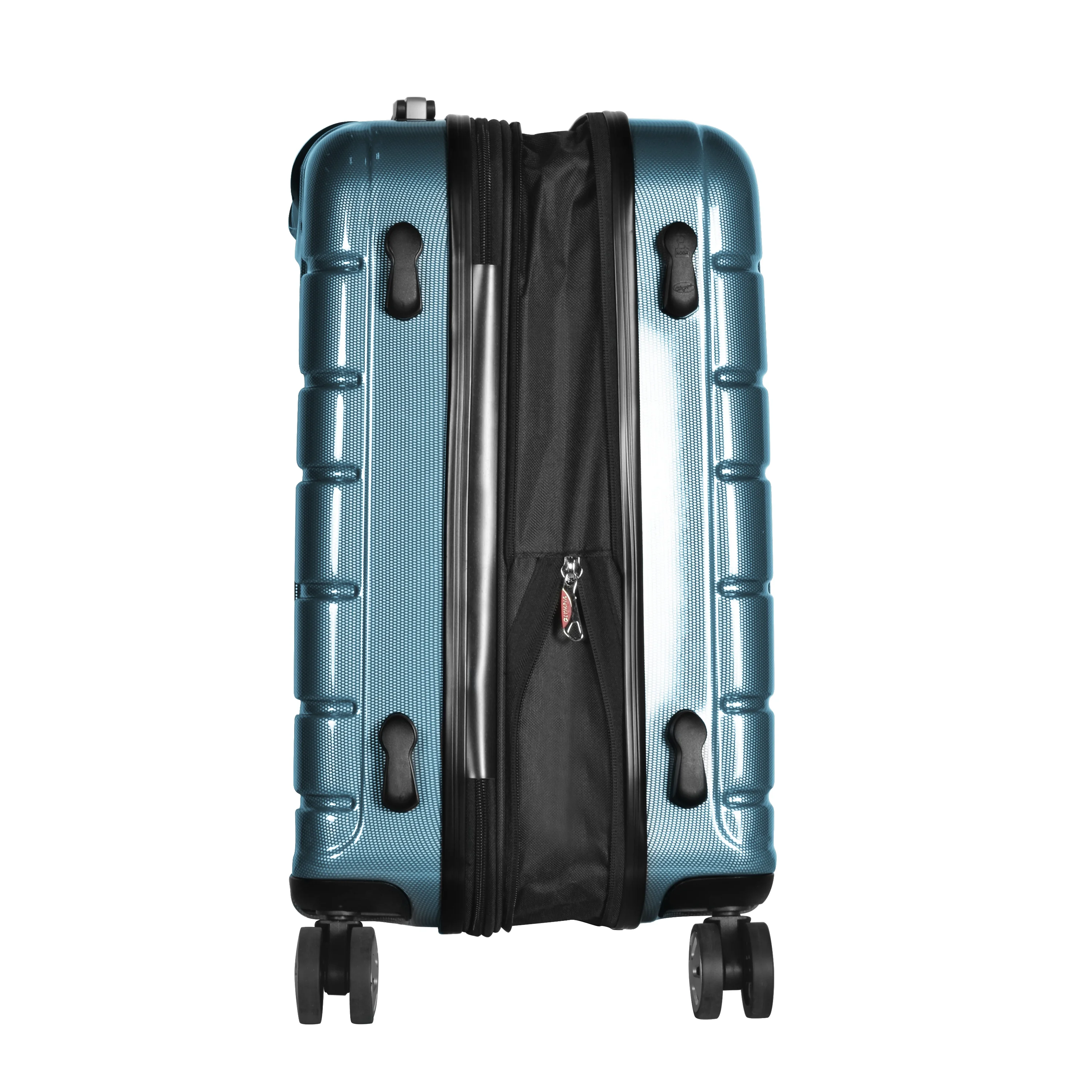 Olympia U.S.A. Nema Expandable Hardside Spinner Luggage Set w/TSA Lock, Teal