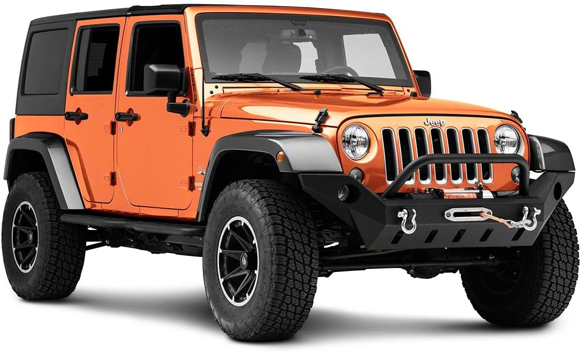 Barricade Extreme HD Full Width Front Bumper Compatible with 07-18 Jeep Wrangler JK