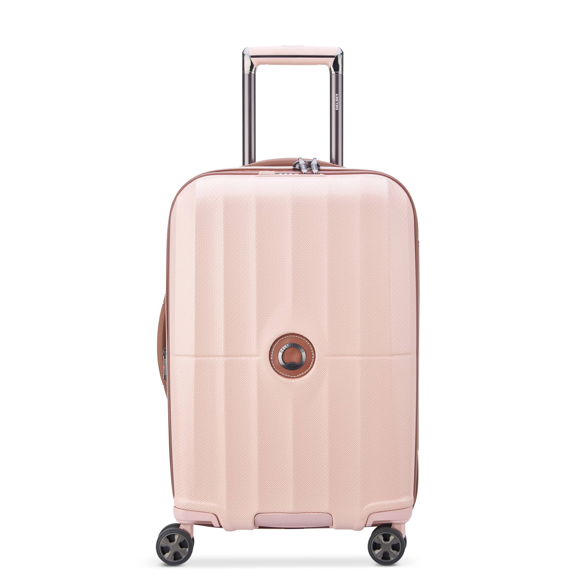 Delsey St. Tropez 21x22 Hardside Carry-On Spinner - Pink