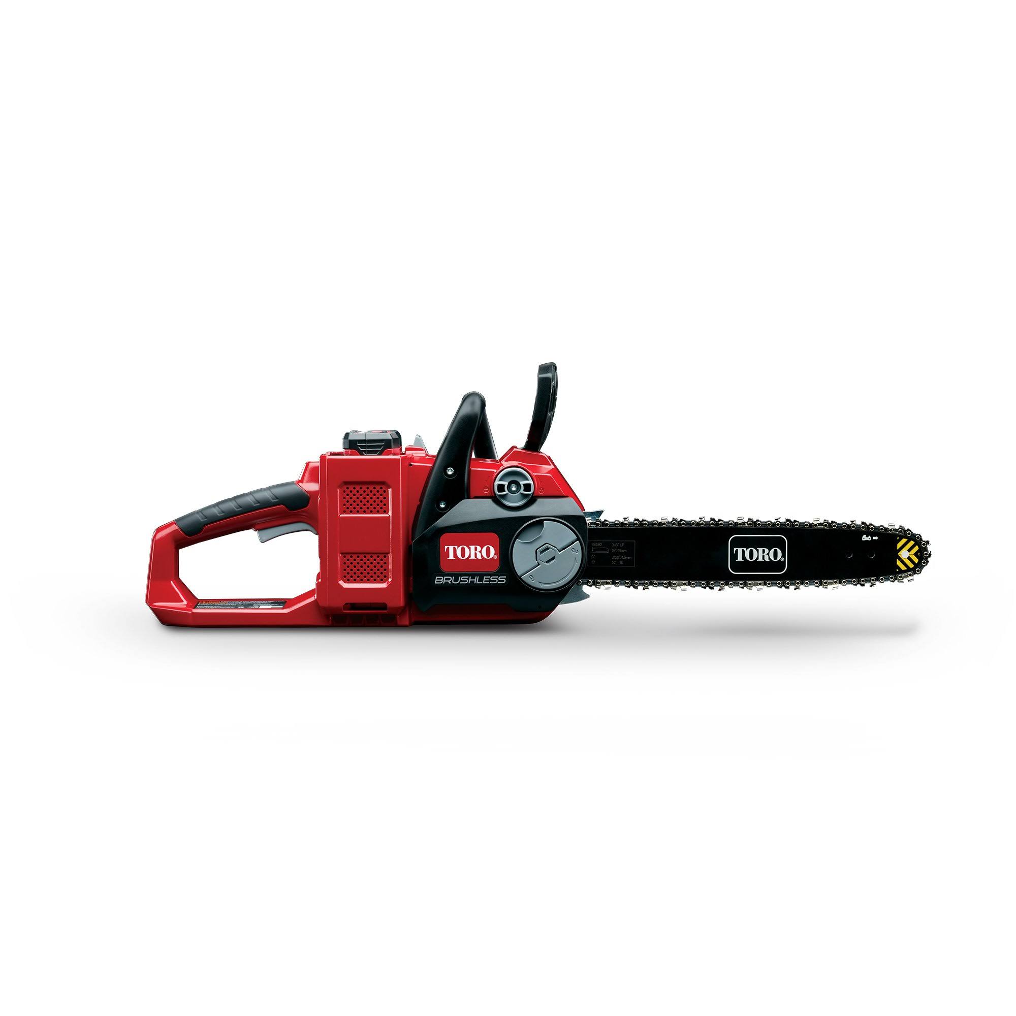 Toro 51880 PowerPlex Brushless 40V Max Lithium Ion 14x22 Cordless Chainsaw