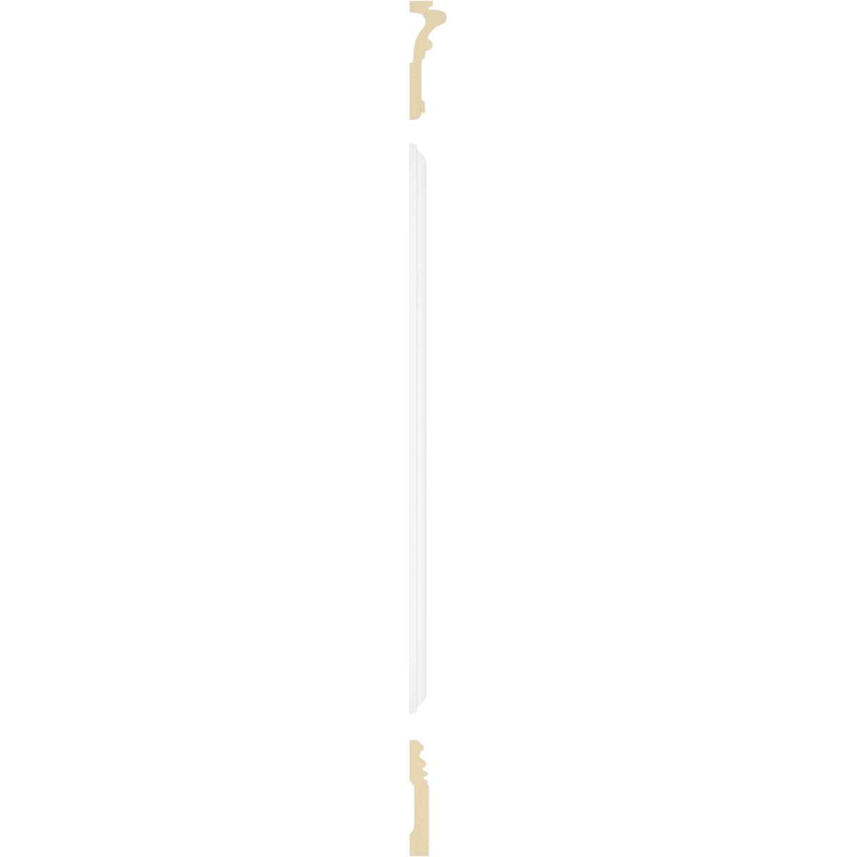 94 1/2L Ashford Square Panel Traditional Wainscot Paneling Kit Ekena Millwork - Shop Hardware Tools Online Store