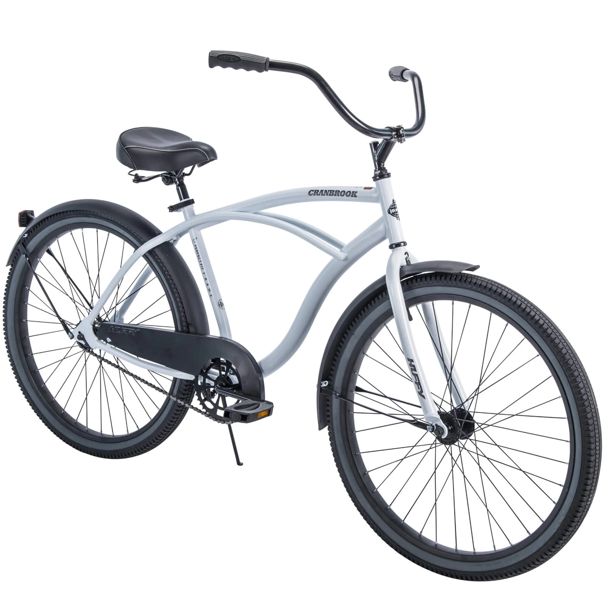Huffy 26 Inch Cranbrook Men's Comfort Cruiser Bike, Matte Blue