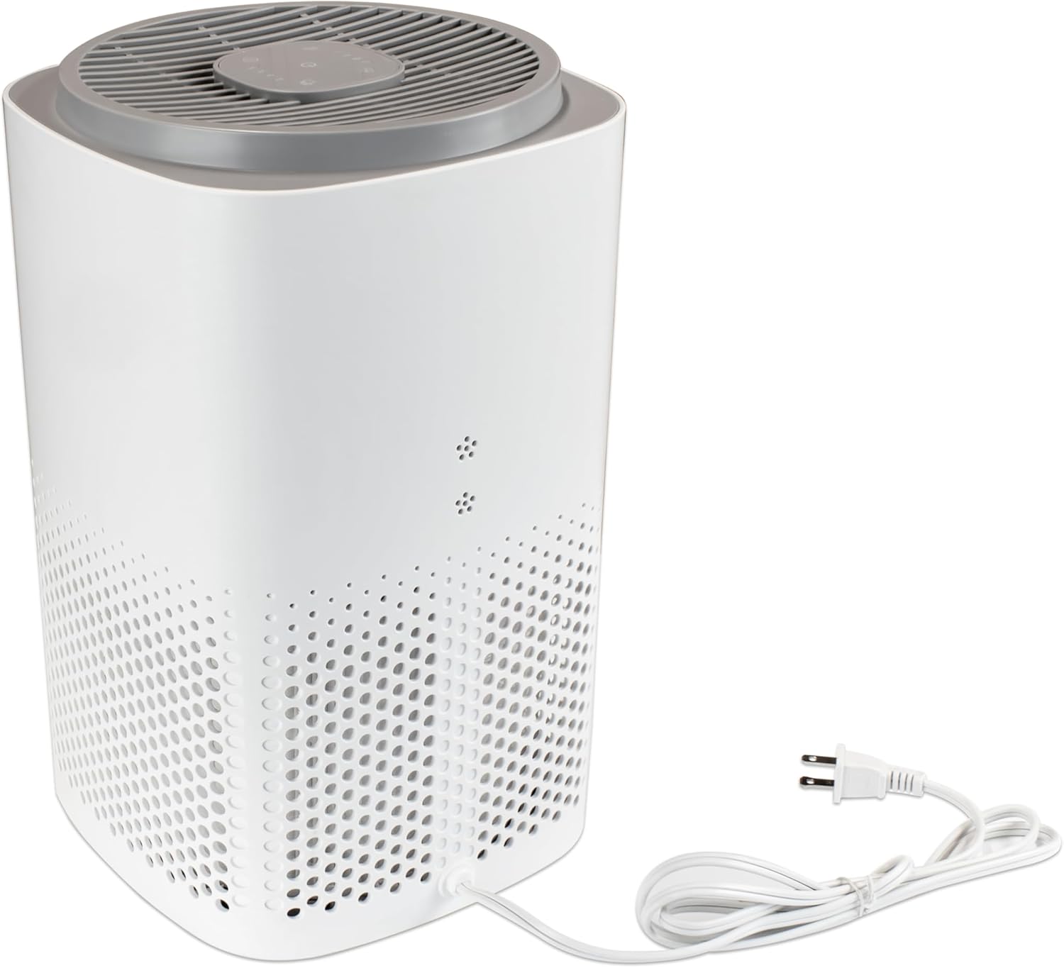 Simply Conserve Energy Star Tabletop Air Purifier for Home Cleans 6,960 ft3 per hour, True HEPA - 13 Filter, in White with Energy Saving Controls
