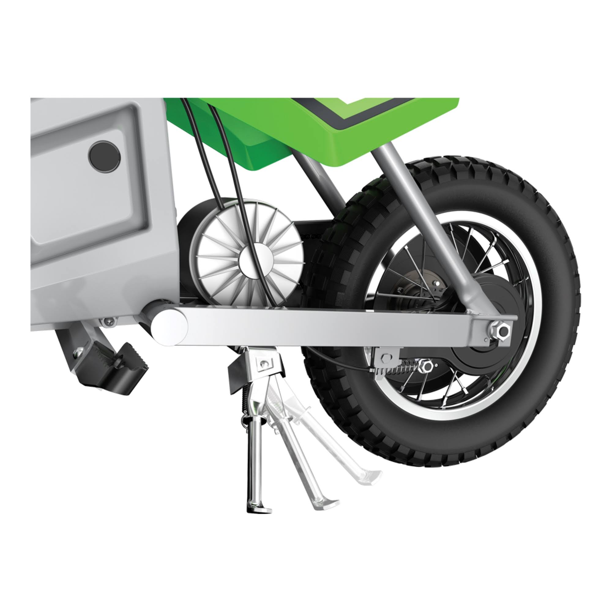 Razor MX400 Dirt Rocket 24V Electric Toy Motocross Motorcycle Dirt Bike Green