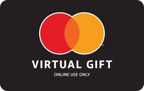 Mastercard Virtual $200 eGift Card (plus $6.95 purchase fee) – For Online Use Only