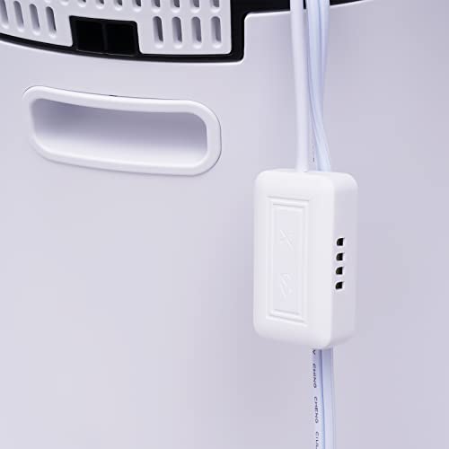 Large Humidifiers Whole-House Commercial&Industrial Humidifier 1076 sq.ft, 3.96Gal Plant Humidifier Cool Mist Top Fill Humidifier Floor Humidifier 15L 600ML/H Dual 360° Nozzles