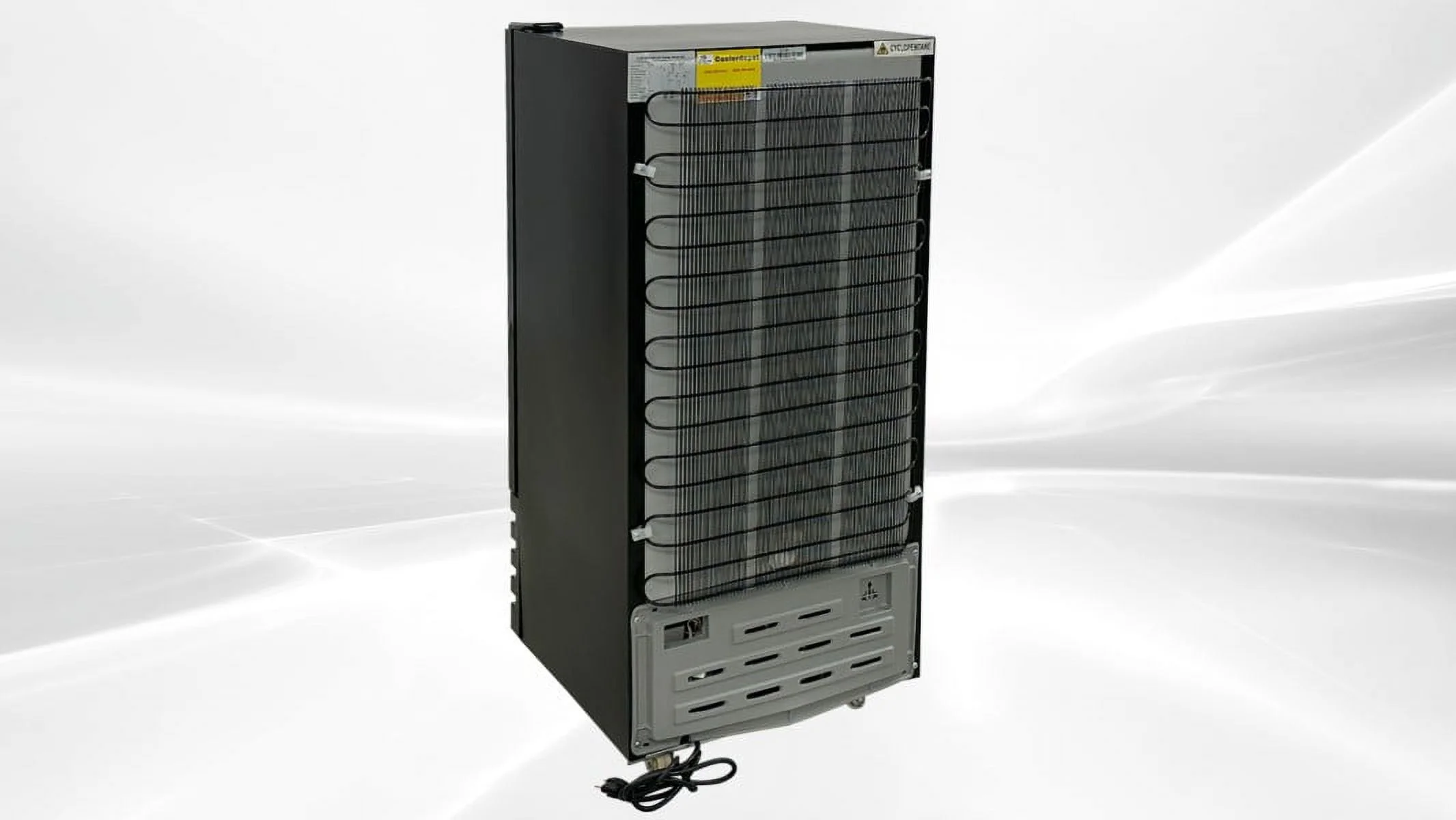 4.3 cu ft Commercial Refrigerator Glass 1-Door Merchandiser Display Cooler Case Fridge