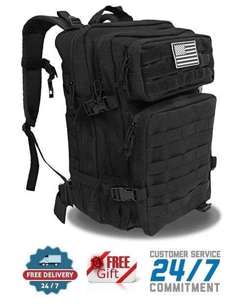Military Tactical Backpack Large Army 3 Day Assault Pack Molle Bug Out