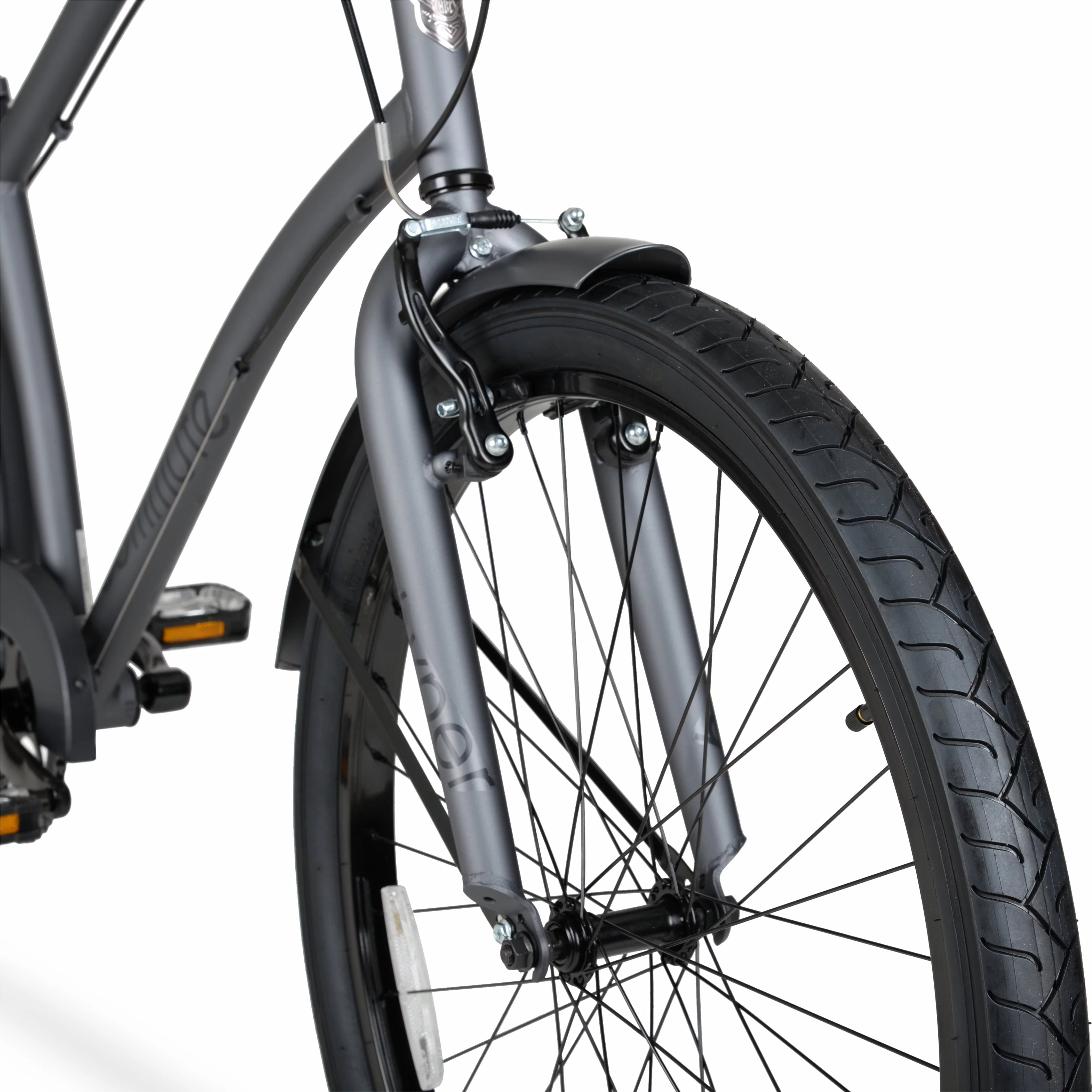 Hyper Bicycle Men's Cruiser 26 Commuter Bike, Gray