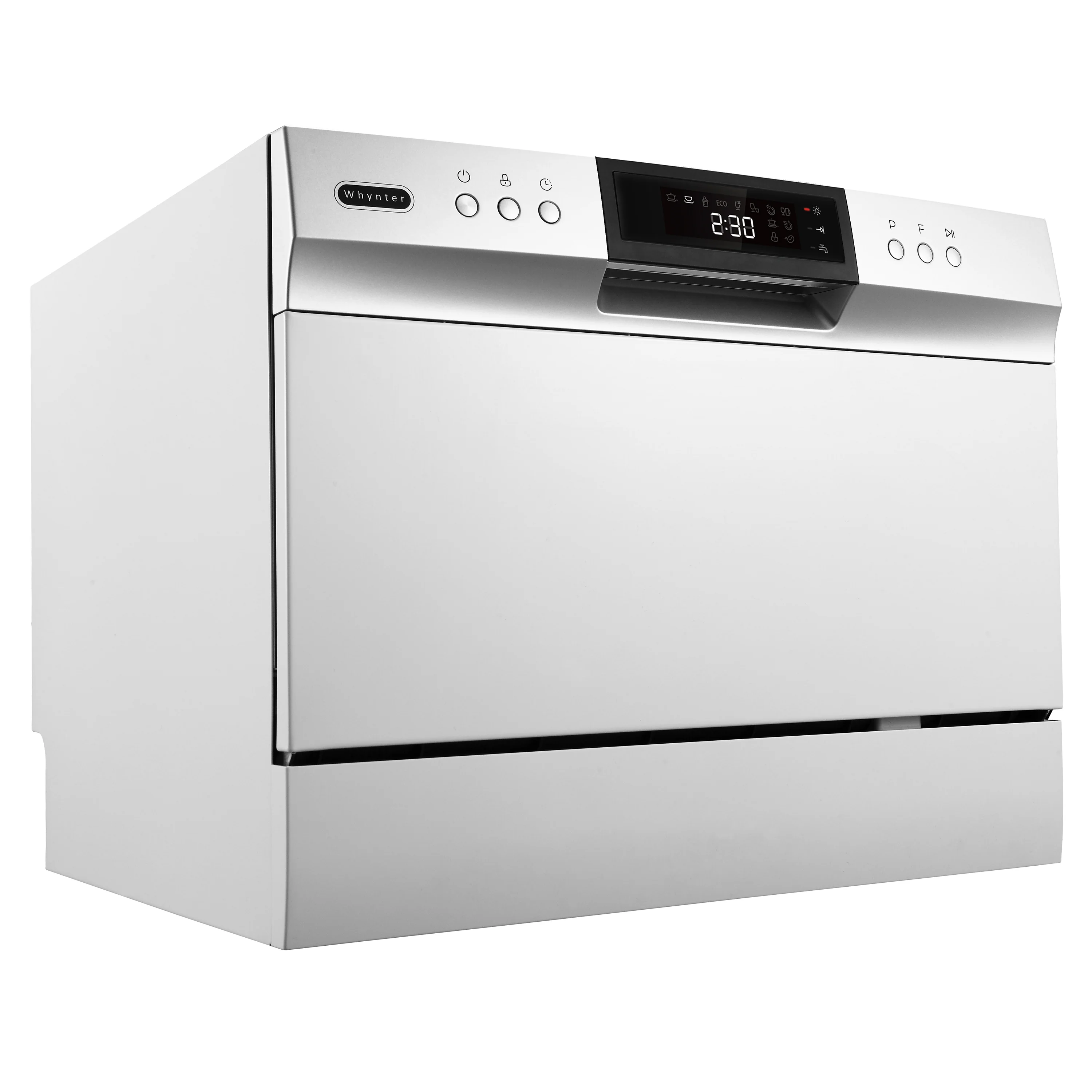 Whynter  Countertop Portable Dishwasher 6 Place Setting LED Energy Star - White