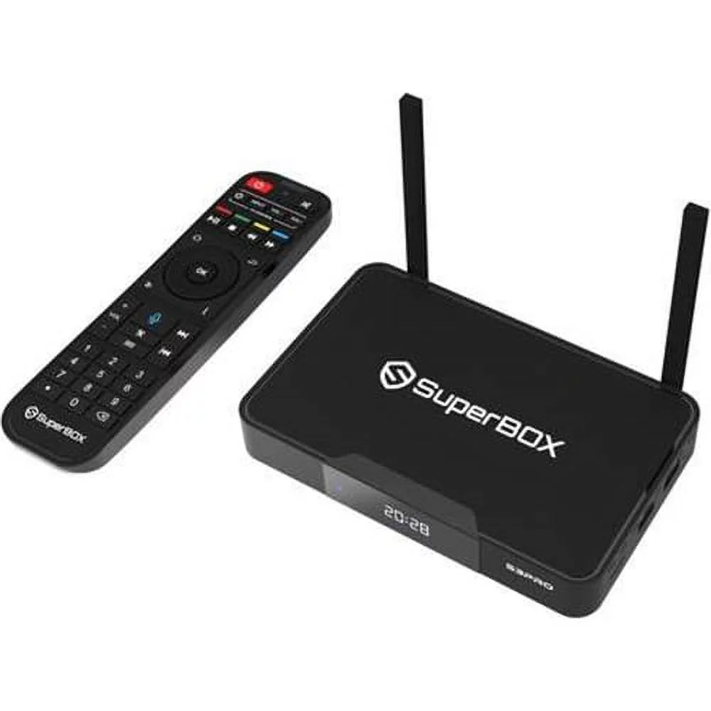 Superbox S3 Pro Dual Band Wi-Fi 2.4Ghz 5Ghz Supports 6K Video