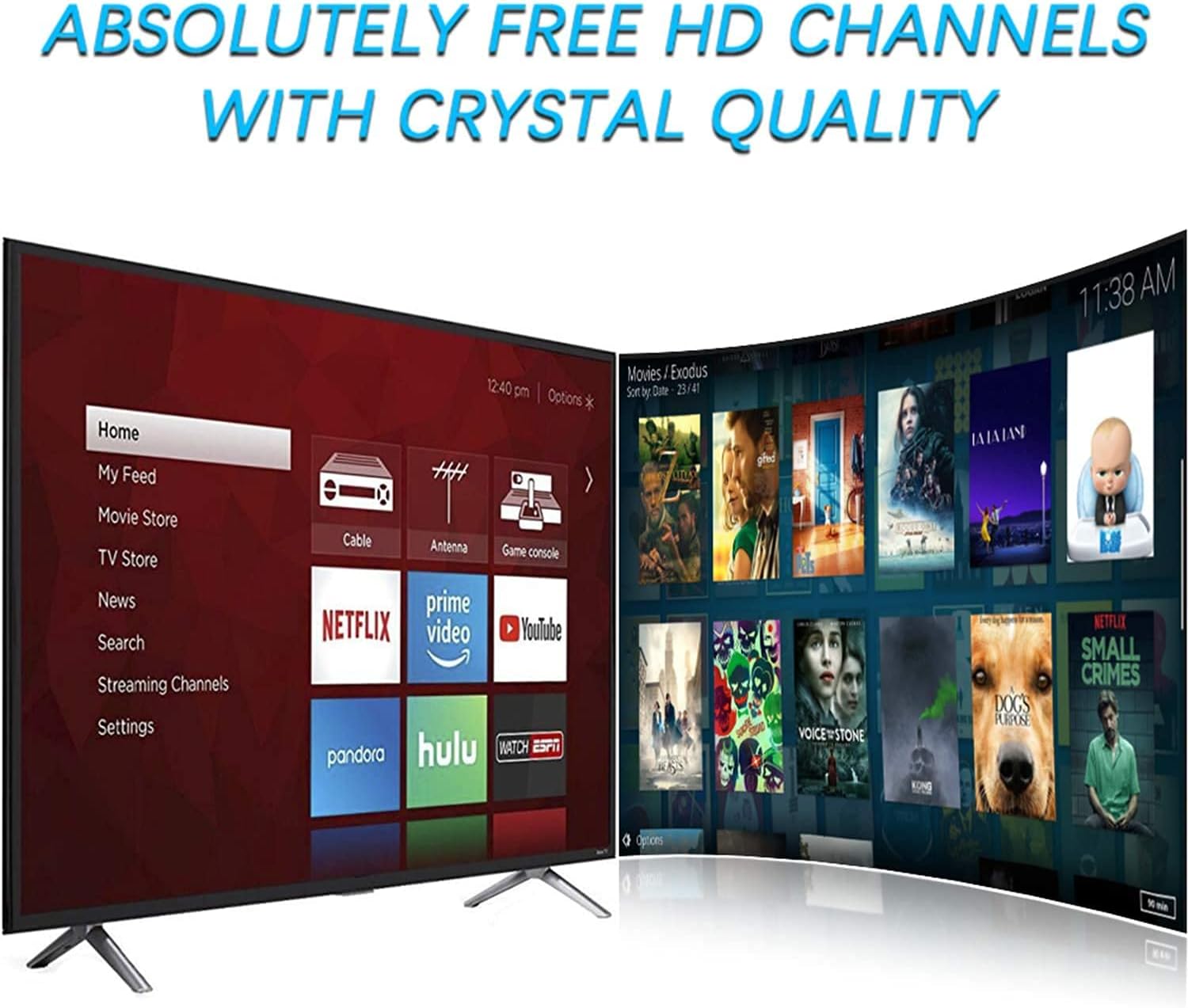 PBD Digital Outdoor TV Antenna, 150 Mile Motorized 360 Degree Rotation Support 2 TVs, Mounting Pole, 50FT RG6 Coax Cable, Wireless Remote Control, UHF/VHF, Snap-On Installation