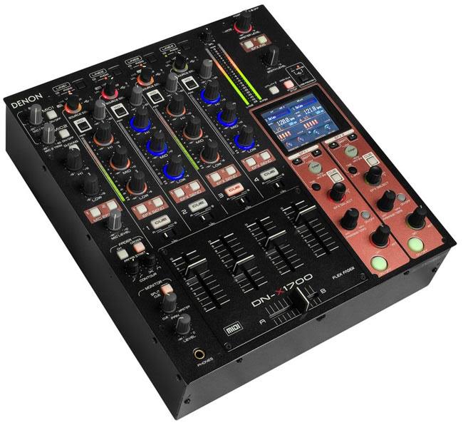 Denon DJ DNX-1700 Professional 4-Channel Digital DJ Mixer