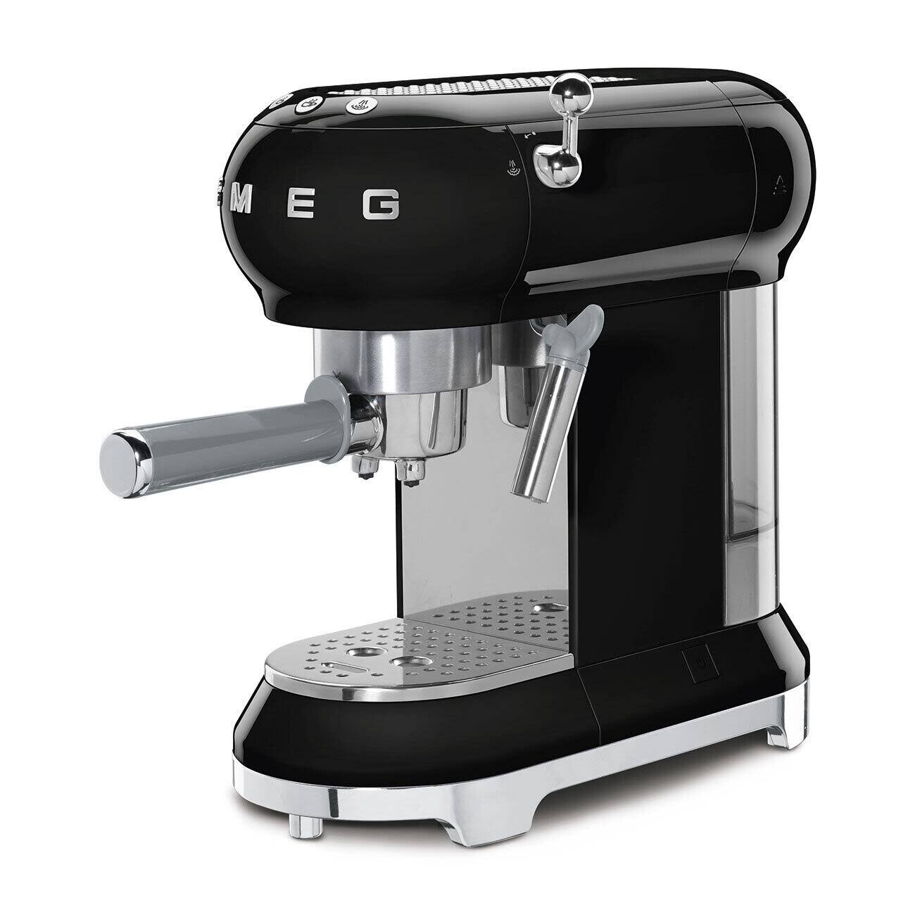 Smeg Espresso Coffee Machine Black