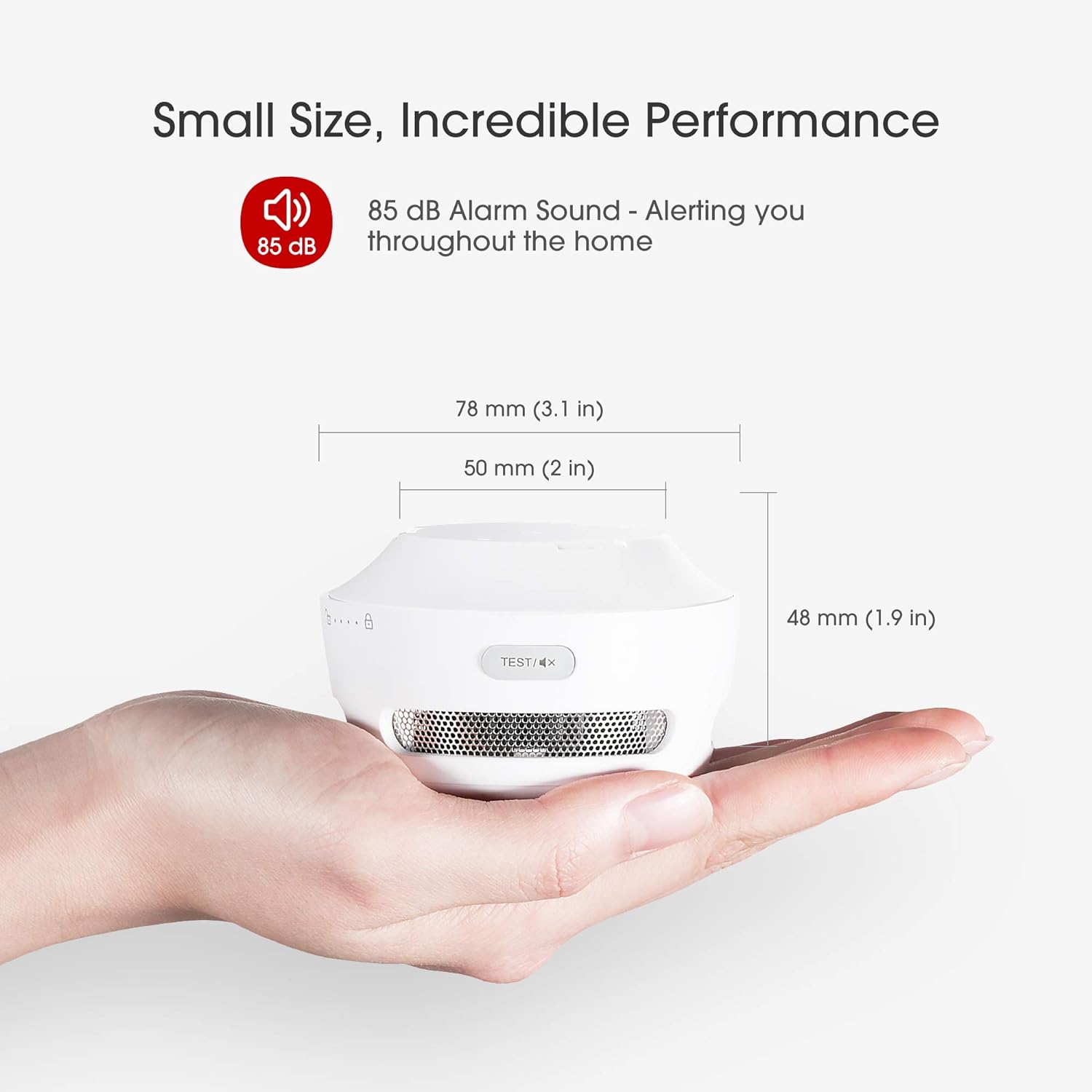 [Upgraded Version] X-Sense Wireless Interconnected Smoke Detector Fire Alarm with Over 820 feet Transmission Range, XS01-WR Link+, 6-Pack
