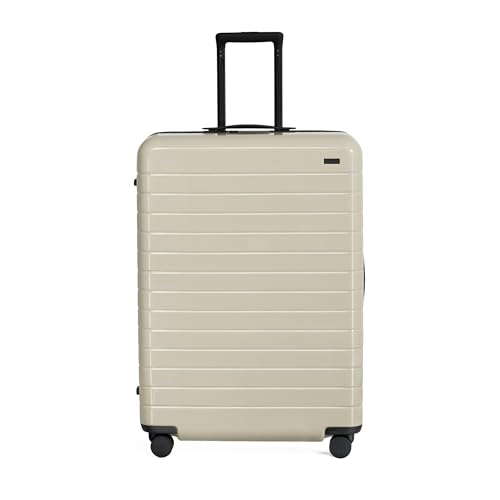 Away Large Checked Luggage, 29 Inch Hardside Suitcase with Spinner Wheels, Lightweight & Durable, TSA Lock, Clay Pink