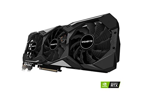Gigabyte GV-N207SGAMING OC-8GD GeForce RTX 2070 Super Gaming OC 8G Graphics Card, 3X Windforce Fans, 8GB 256-Bit GDDR6, Video Card