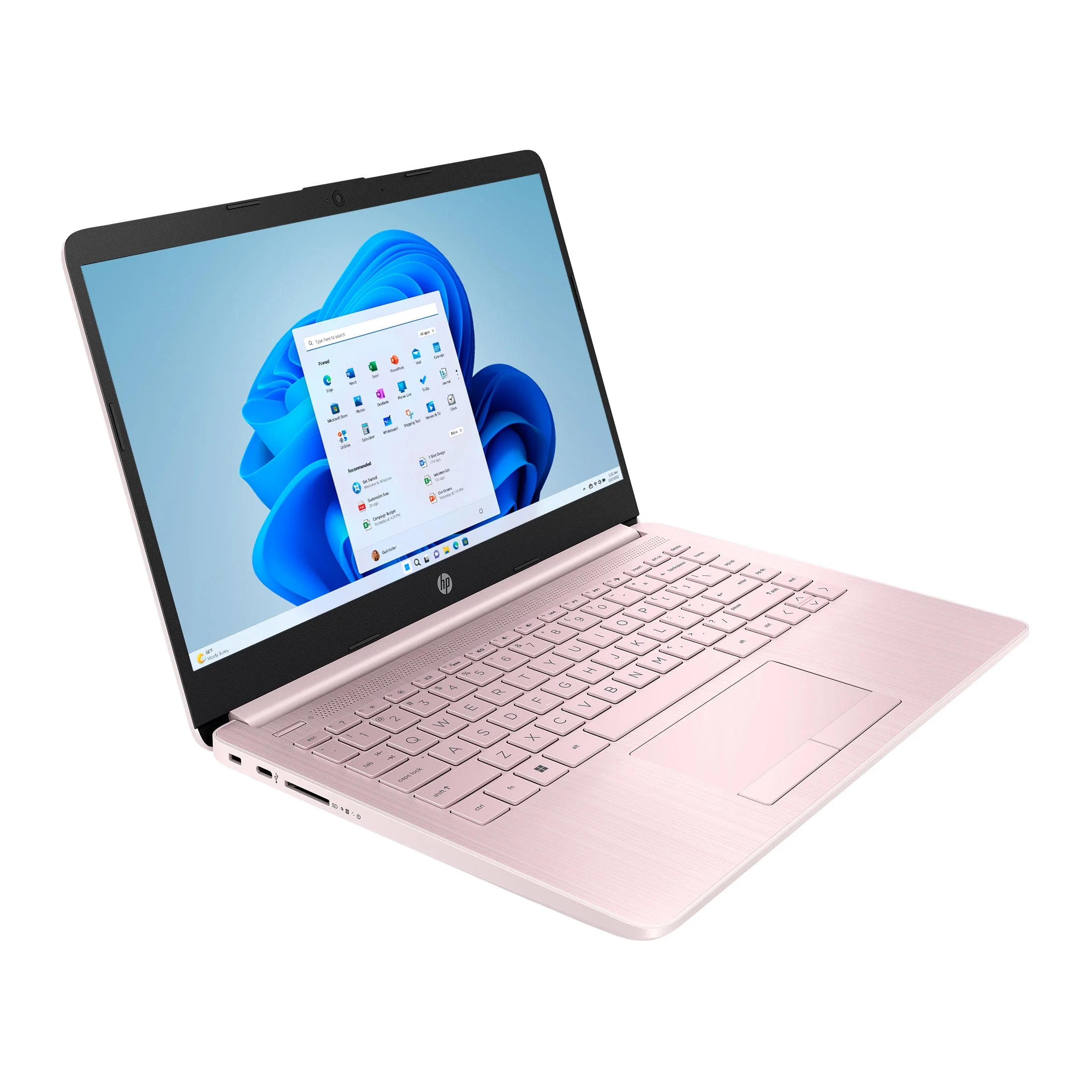 HP Stream 14 inch Laptop Intel Processor N4102 4GB RAM 64GB eMMC Pink (12-mo. Microsoft 365 included)