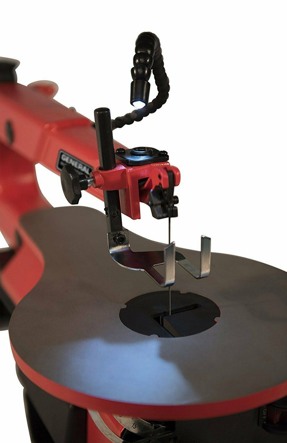 General International 16 in. 1.2a Variable Speed Scroll Saw with LED Light- BT8007