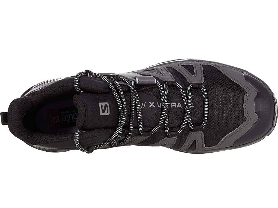 Salomon x Ultra 4 Mid Wide GTX Men&s, Black / Magnet / Pearl Blue / 10