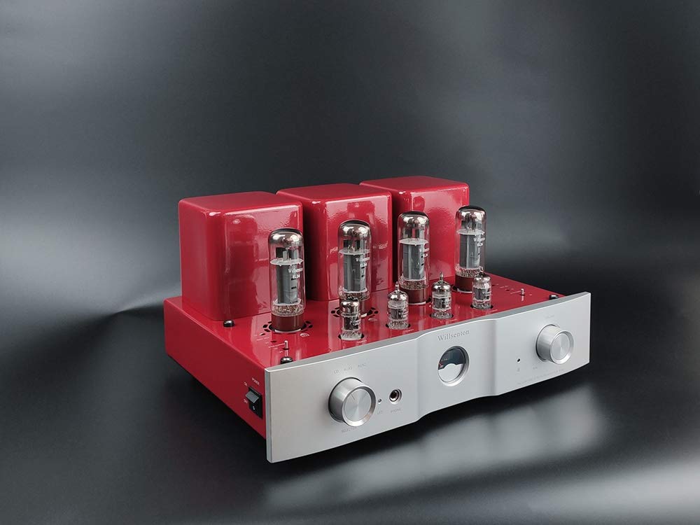 Willsenton R-35I EL34 x4 Tube Amplifier Headphone Amp with Bleutooth Basic Meter (Dark Blue Without Bluetooth)