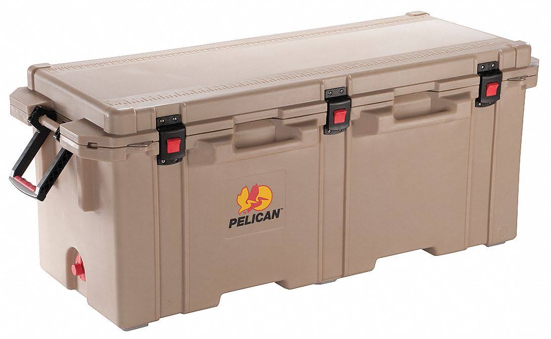 Pelican 250QT-2-TAN Marine Chest Cooler,hard Sided,250.0 qt.