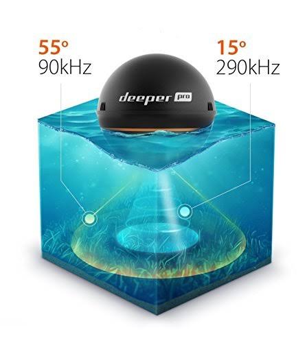 Deeper Smart Sonar Pro, 2.55, Black
