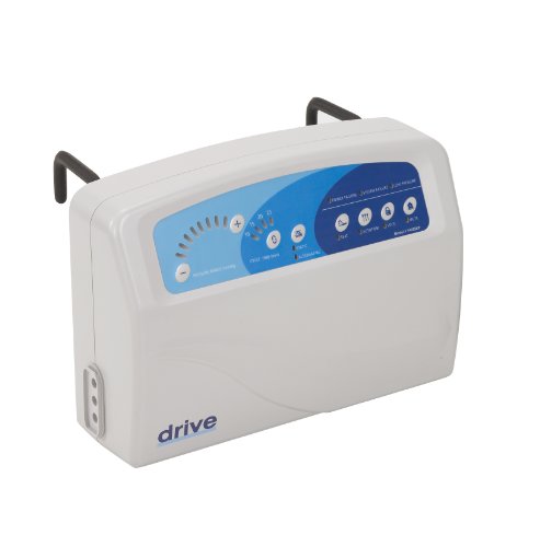 Drive Medical 14029 Med-Aire Low Air Loss Mattress Replacement System with Alternating Pressure, Blue, 84 Inch x 36 Inch