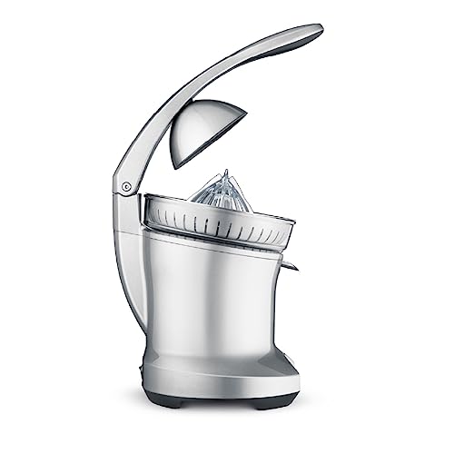 Breville Bcp600 Heavy Grade Polymer Body Citrus Press Motorized Juicer 110 Watts Stainless Steel Corded Electric juicer