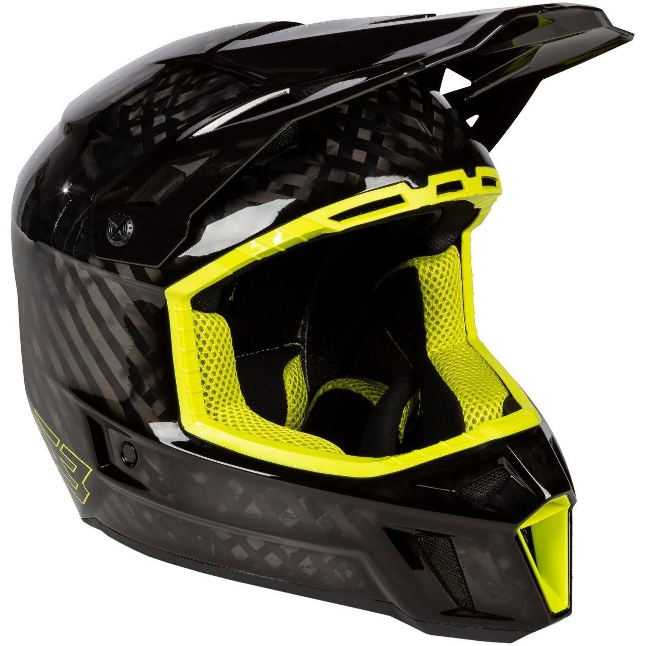 Klim F3 Carbon Helmet ECE SM Draft Electrik Gecko - Asphalt