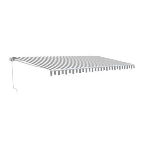 Aleko 16 ft. W x 10 ft. D Retractable Motorized Patio Awning, White