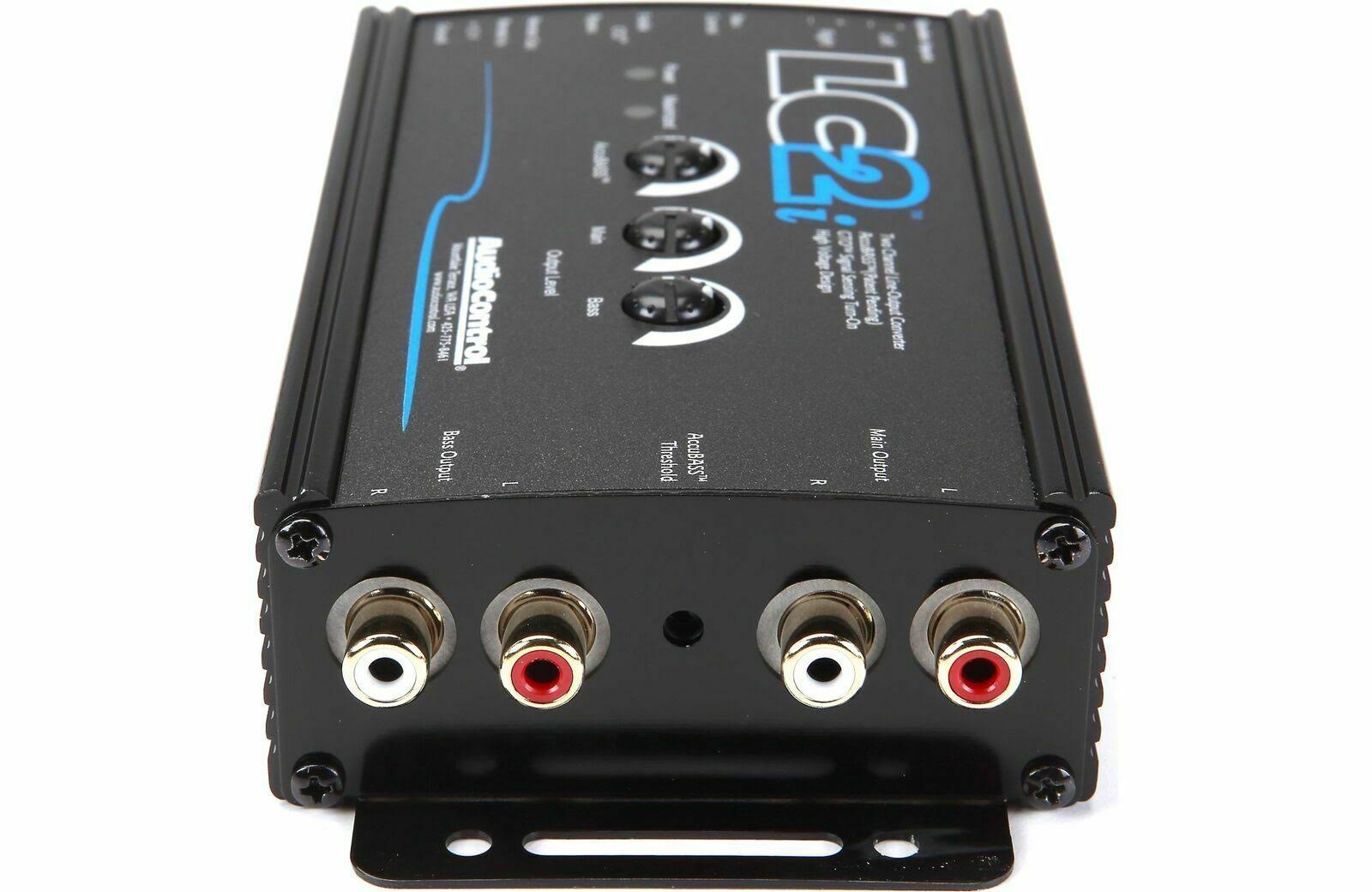 AudioControl LC2i Line-output Converter W Accubass u0026 Subwoofer Control 2 Channel