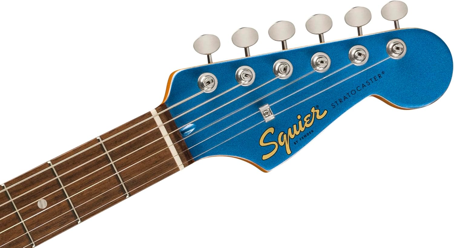 Squier 6 String Solid-Body Electric Guitar, Right, Lake Placid Blue (0374018502)