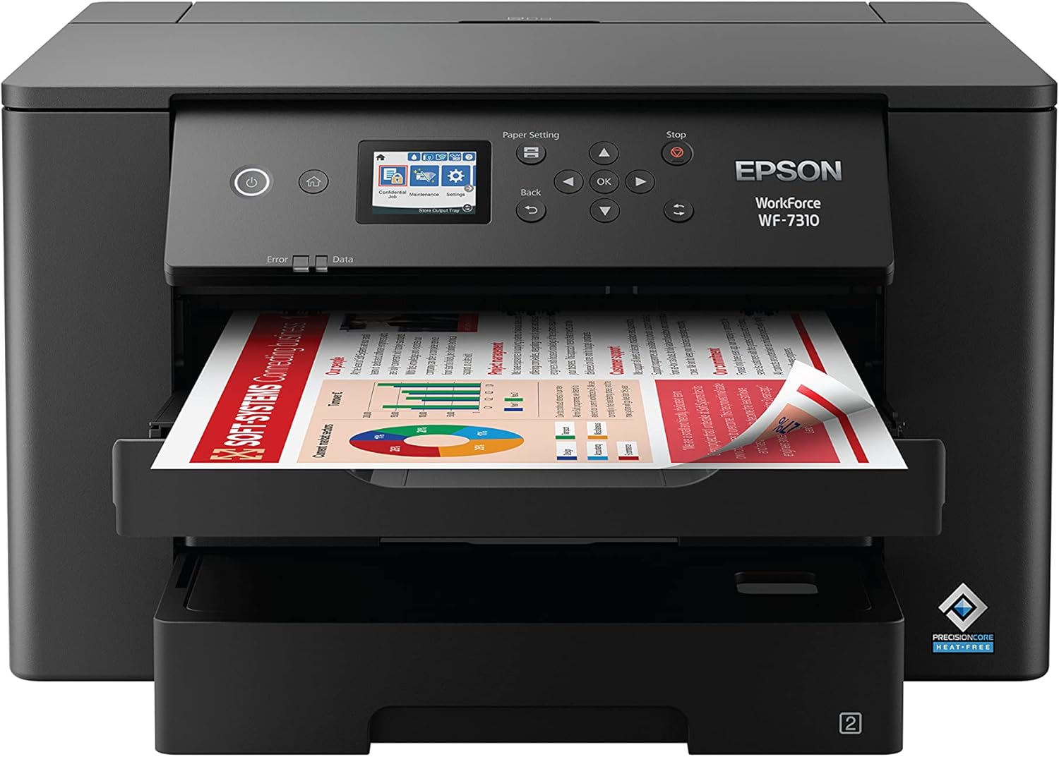Epson EcoTank ET-4800 Wireless All-in-One Cartridge-Free Supertank Printer with Scanner & Workforce Pro WF-7310 Wireless Wide-Format Printer with Print up to 13" x 19"