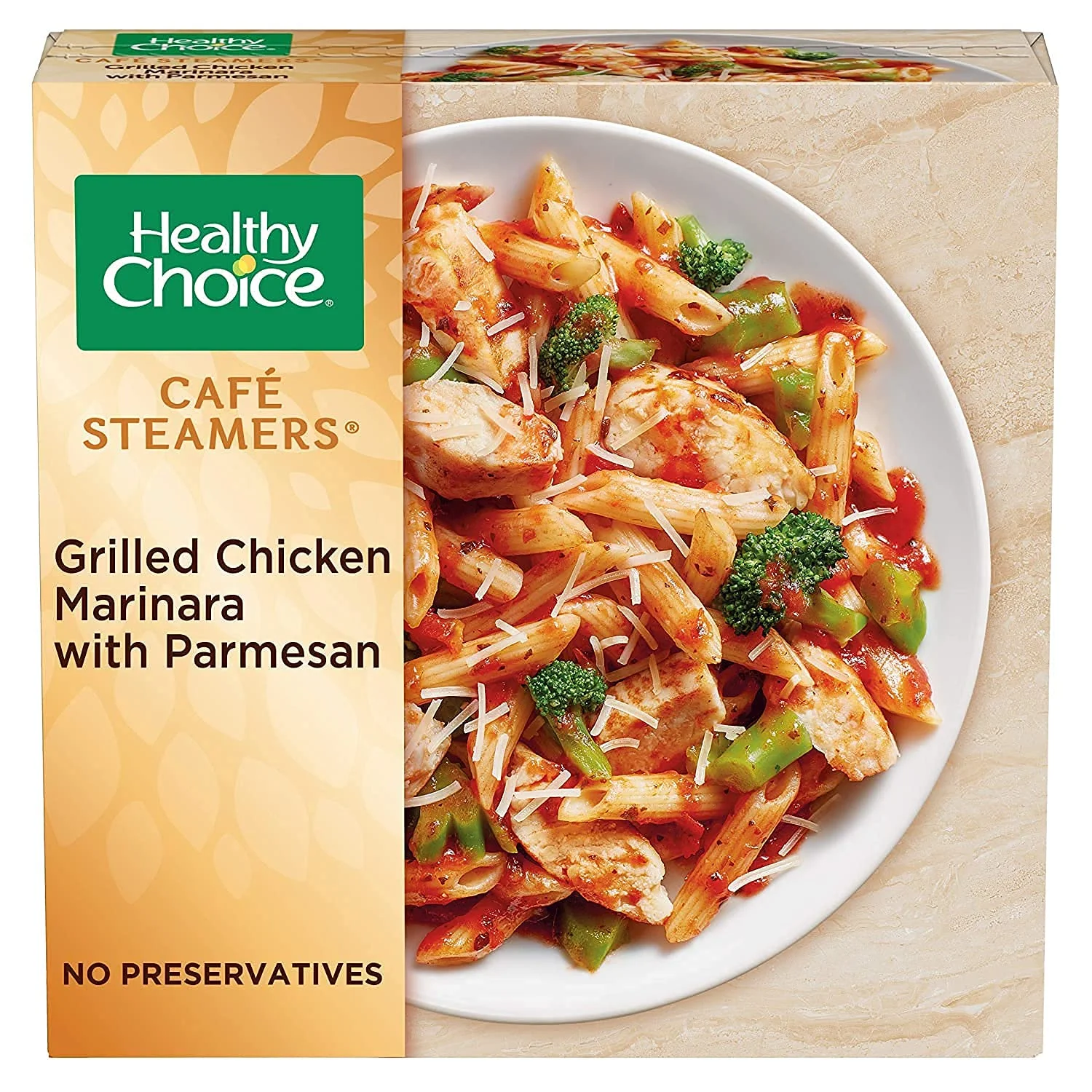 Healthy Choice Frozen Meal Variety Pack, 15 Count - 3 Beef Teriyaki (9.5 oz), 3 Chicken and Broccoli (9.15 oz), 3 Chicken Marinara (9.5 oz), 3 Chicken Pesto (9.9 oz), 3 Sweet and Sour Chicken (10 oz)